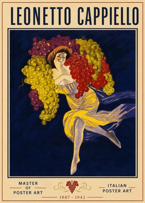 Leonetto Cappiello Master of the Vintage Poster No3 - Juliste
