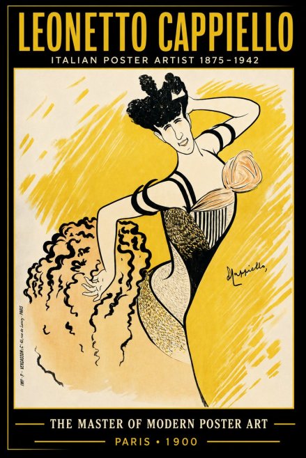 Leonetto Cappiello The Dancer No3 - Juliste