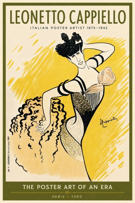 Leonetto Cappiello The Dancer No4 - Juliste