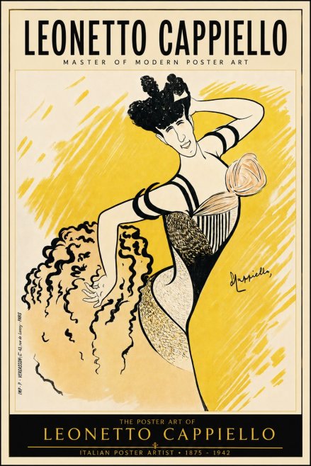 Leonetto Cappiello The Dancer No5 - Juliste