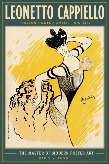 Leonetto Cappiello The Dancer No6 - Juliste