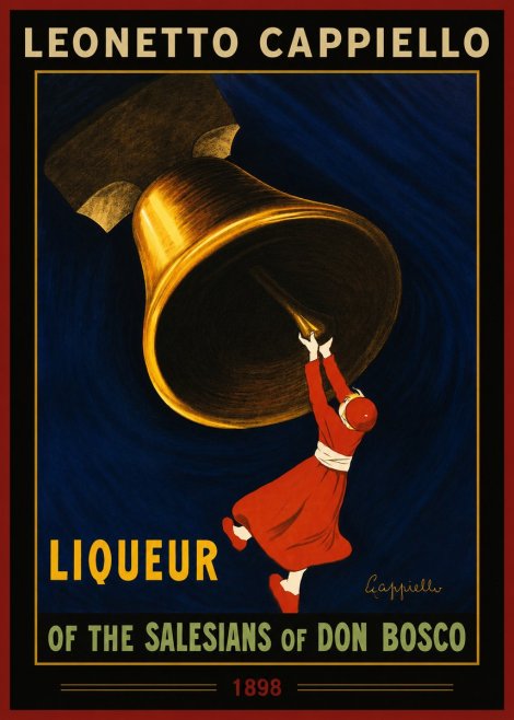 Leonetto Cappiello Liqueur of the Salesians of Don Bosco No2 - Juliste