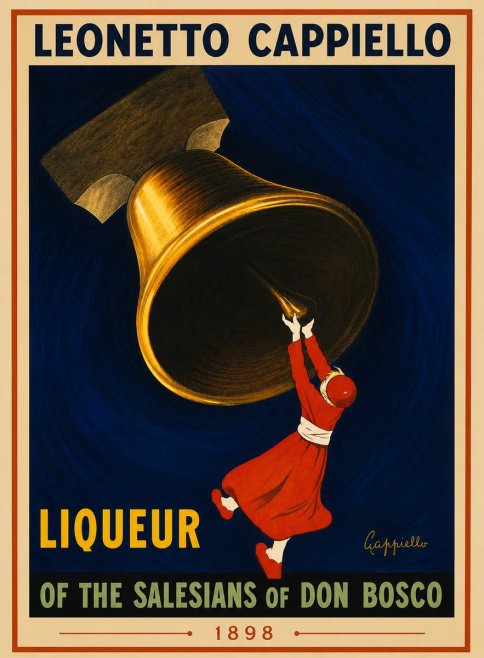 Leonetto Cappiello Liqueur of the Salesians of Don Bosco No5 - Juliste