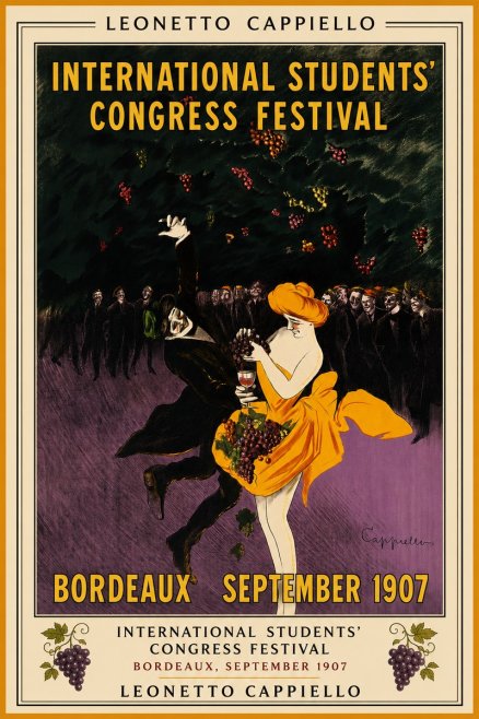 Leonetto Cappiello International Students' Congress Festival No4 - Juliste