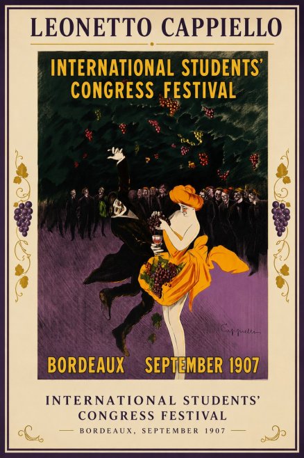 Leonetto Cappiello International Students' Congress Festival No6 - Juliste