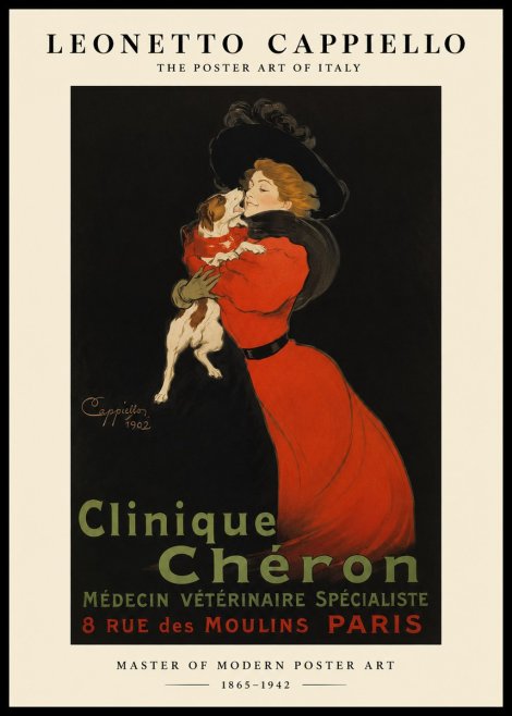 Leonetto Cappiello Clinique Chéron No1 - Juliste