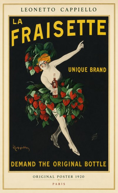 Leonetto Cappiello La Fraisette No1 - Juliste