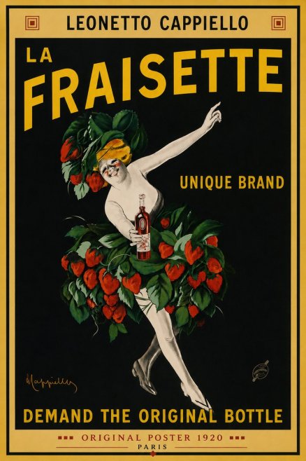 Leonetto Cappiello La Fraisette No6 - Juliste