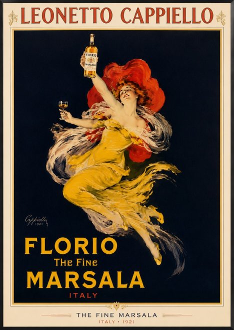 Leonetto Cappiello Florio the Fine Marsala No2 - Juliste