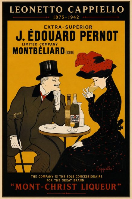 Leonetto Cappiello J. Édouard Pernot No6 - Juliste
