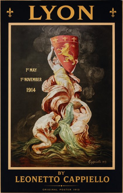 Leonetto Cappiello Lyon No1 - Juliste