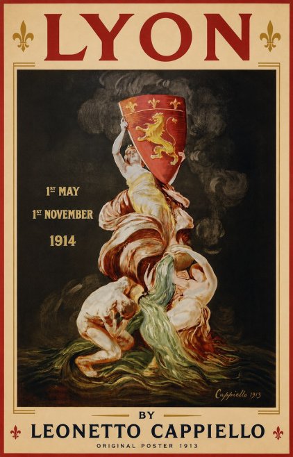 Leonetto Cappiello Lyon No2 - Juliste