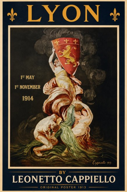 Leonetto Cappiello Lyon No3 - Juliste