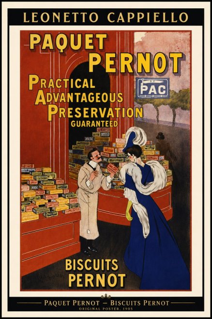 Leonetto Cappiello Paquet Pernot – Biscuits Pernot No2 - Juliste