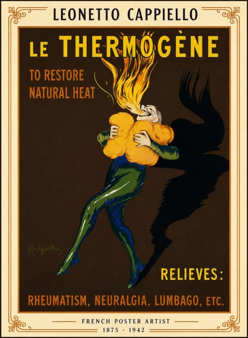 Leonetto Cappiello Le Thermogène No5 - Juliste