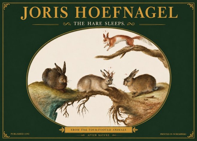 Joris Hoefnagel Lepvs Dormit No4 - Juliste