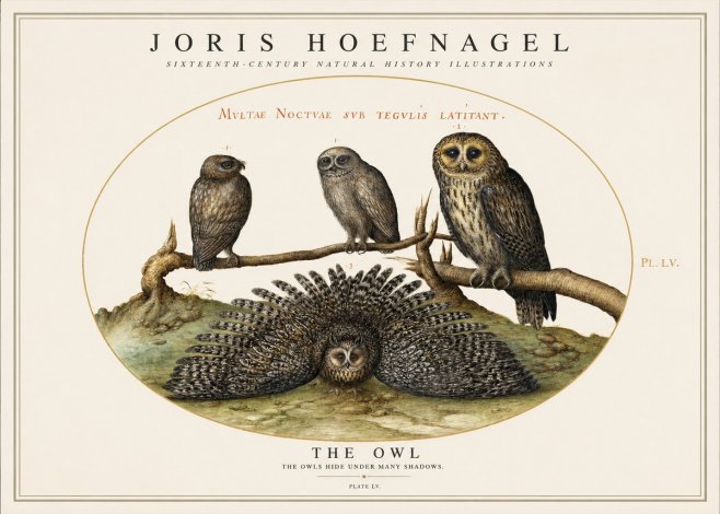 Joris Hoefnagel Noctva Volat No5 - Juliste