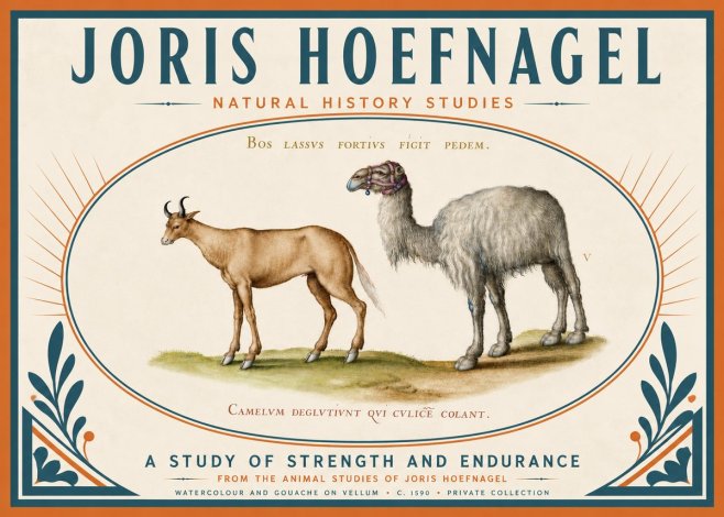 Joris Hoefnagel A Study of Strength and Endurance No4 - Juliste