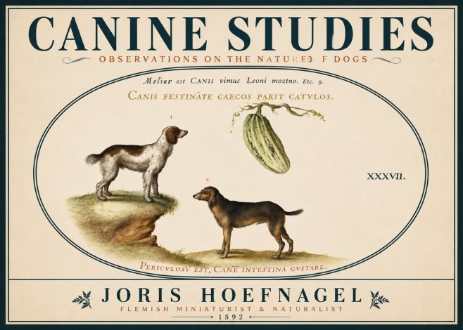 Joris Hoefnagel Canis Festinas Caecos Parit Catulos No6 - Juliste