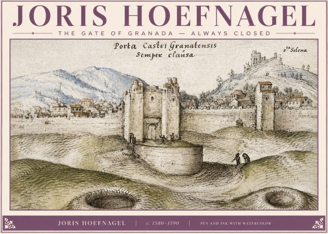 Joris Hoefnagel The Gate of Granada - Always Closed No3 - Juliste