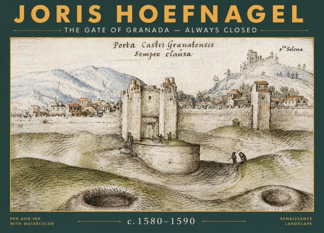 Joris Hoefnagel The Gate of Granada - Always Closed No5 - Juliste