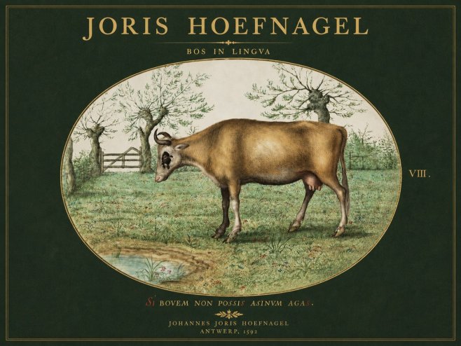 Joris Hoefnagel Bos in Lingva No3 - Juliste