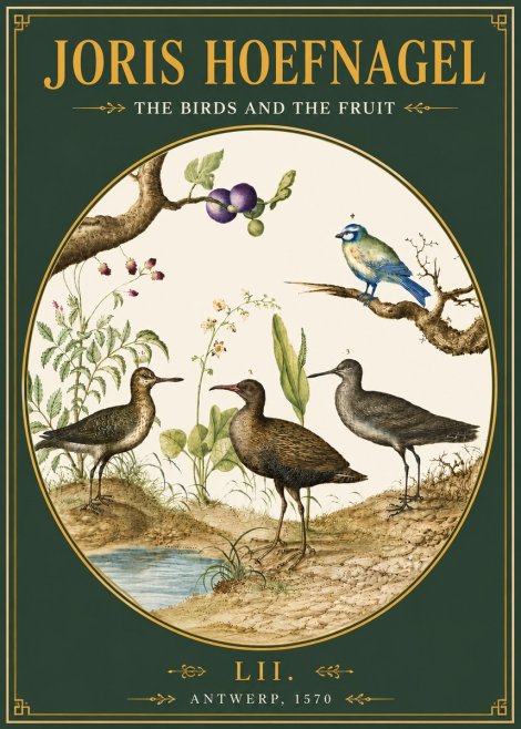 Joris Hoefnagel The Birds and the Fruit No4 - Juliste