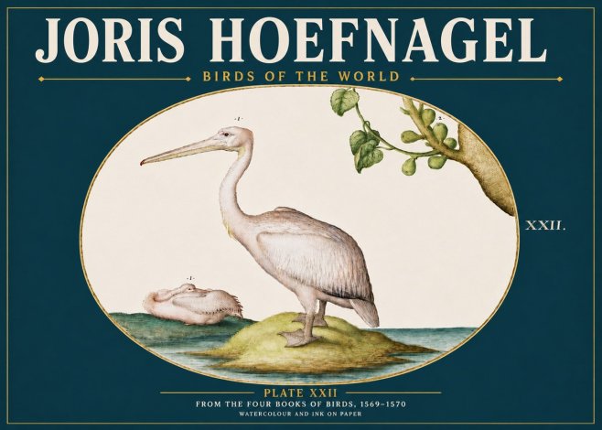 Joris Hoefnagel Plate Xxii No5 - Juliste