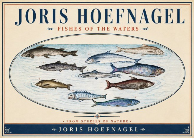 Joris Hoefnagel Fishes of the Waters II No4 - Juliste