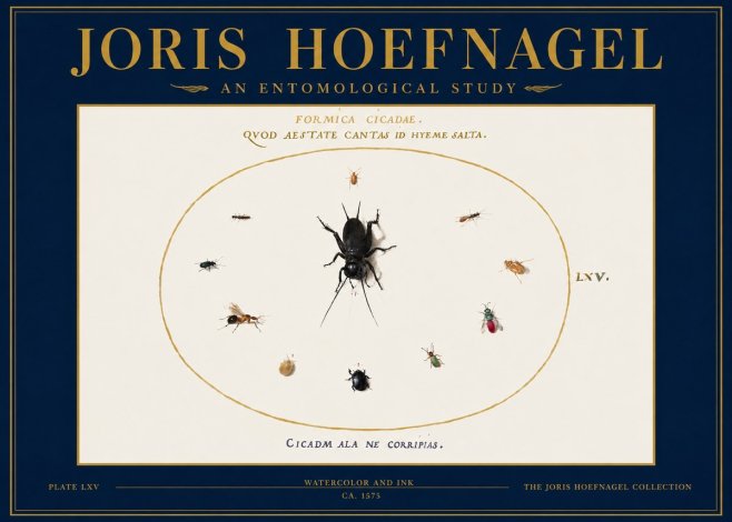 Joris Hoefnagel Formica Cicadae No3 - Juliste