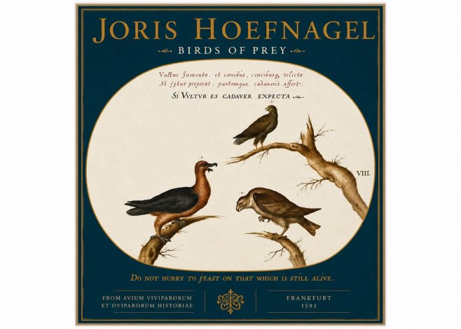 Joris Hoefnagel Birds of Prey No4 - Juliste