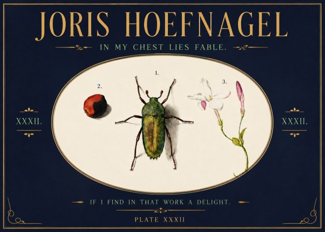 Joris Hoefnagel In My Chest Lies Fable No4 - Juliste