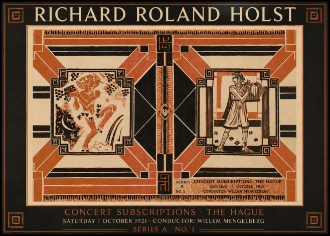 Richard Roland Holst Concert Subscriptions - the Hague No2 - Juliste