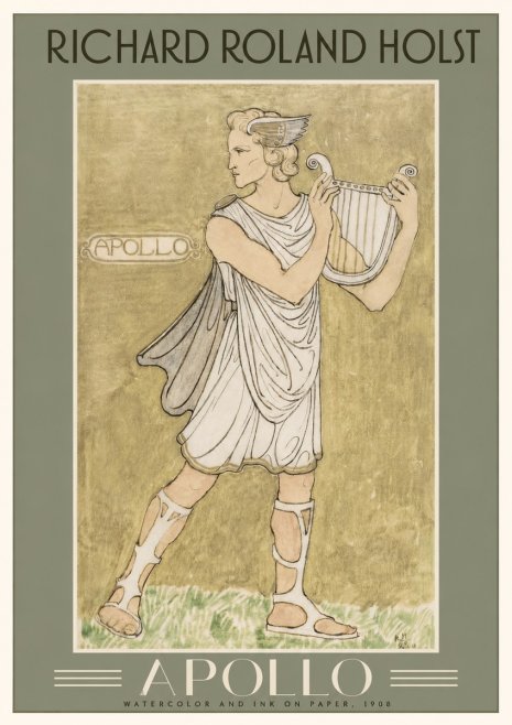 Richard Roland Holst Apollo No2 - Juliste