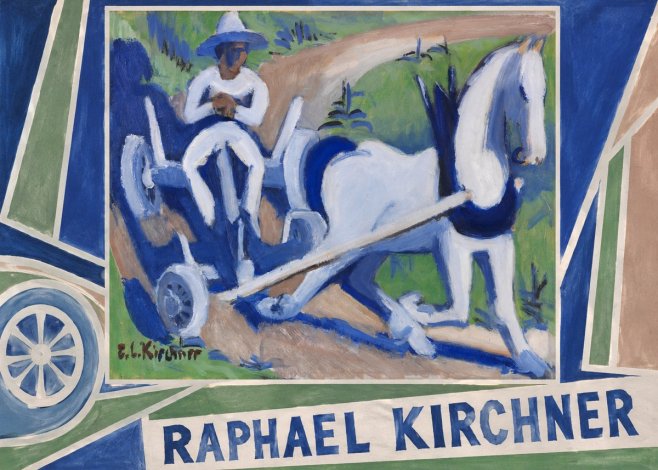 Raphael Kirchner Horse and Cart No6 - Juliste