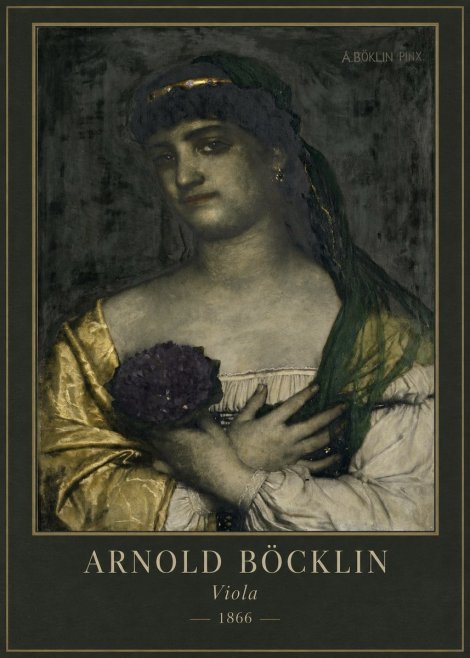 Arnold Böcklin Viola No1 - Juliste