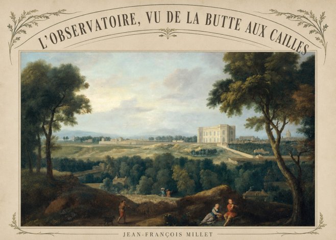 Jean-François Millet L'observatoire, Vu De La Butte Aux Cailles No3 - Juliste