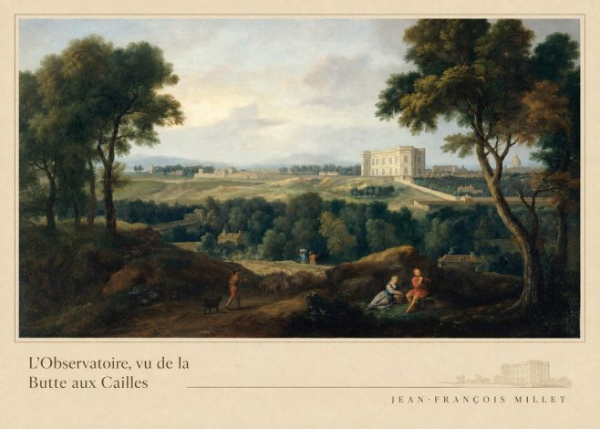 Jean-François Millet L'observatoire, Vu De La Butte Aux Cailles No4 - Juliste