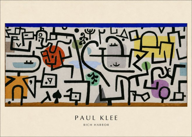 Paul Klee Rich Harbor No5 - Juliste