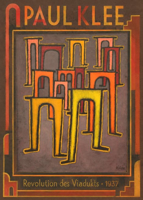 Paul Klee Revolution Des Viadukts No1 - Juliste