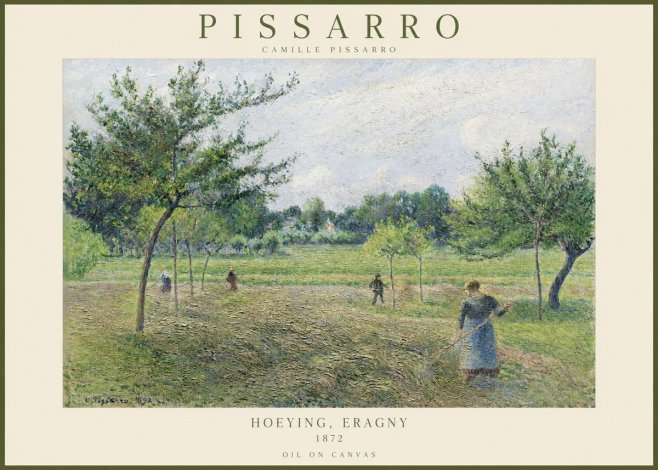 Pissarro Hoeying, Eragny No1 - Juliste