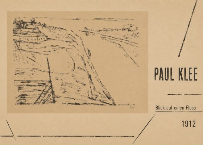 Paul Klee Blick Auf Einen Fluss No5 - Juliste