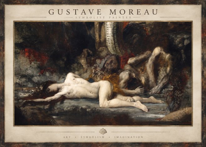 Gustave Moreau Despair No1 - Juliste