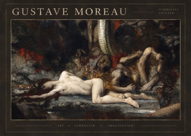 Gustave Moreau Despair No4 - Juliste