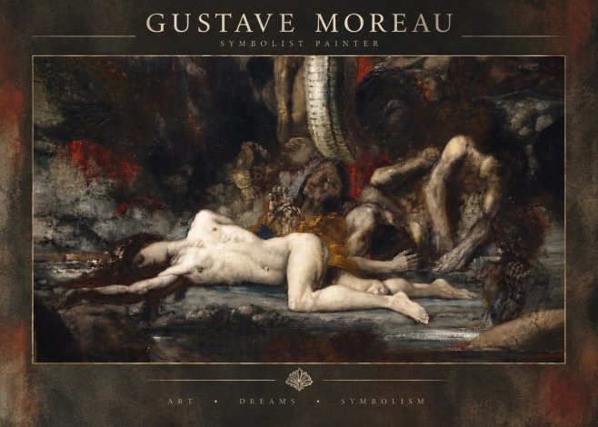 Gustave Moreau Despair No5 - Juliste
