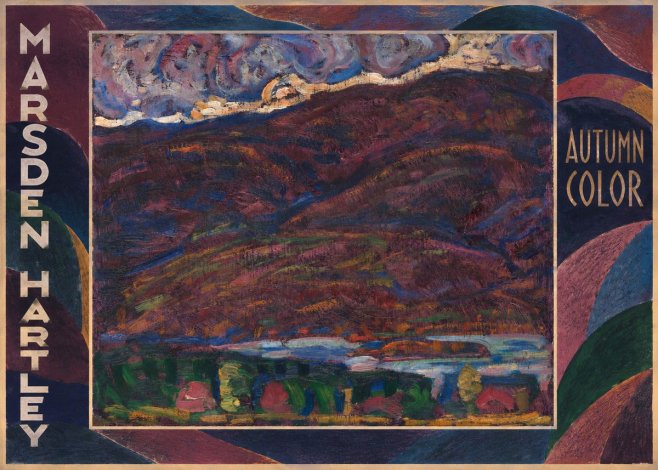 Marsden Hartley Autumn Color No1 - Juliste