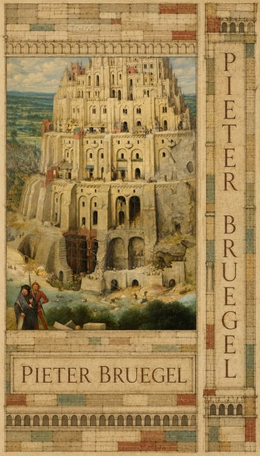 Pieter Bruegel The Tower of Babel IV No6 - Juliste