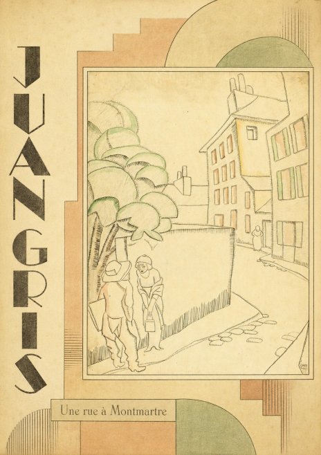 Juan Gris Une Rue À Montmartre No6 - Juliste