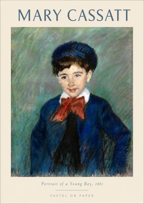 Mary Cassatt Portrait of a Young Boy, 1881 No4 - Juliste