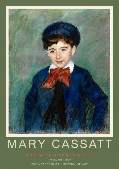 Mary Cassatt Portrait of a Young Boy, 1881 No5 - Juliste